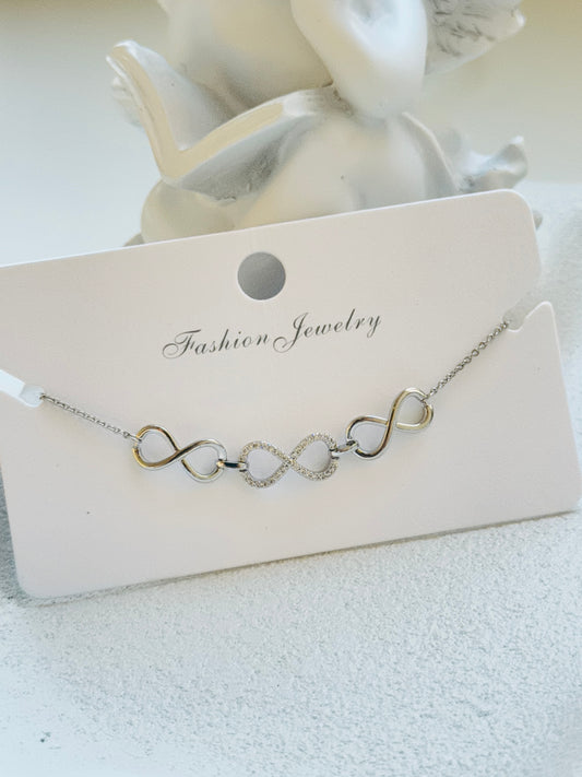 Triple Infinity Bracelet