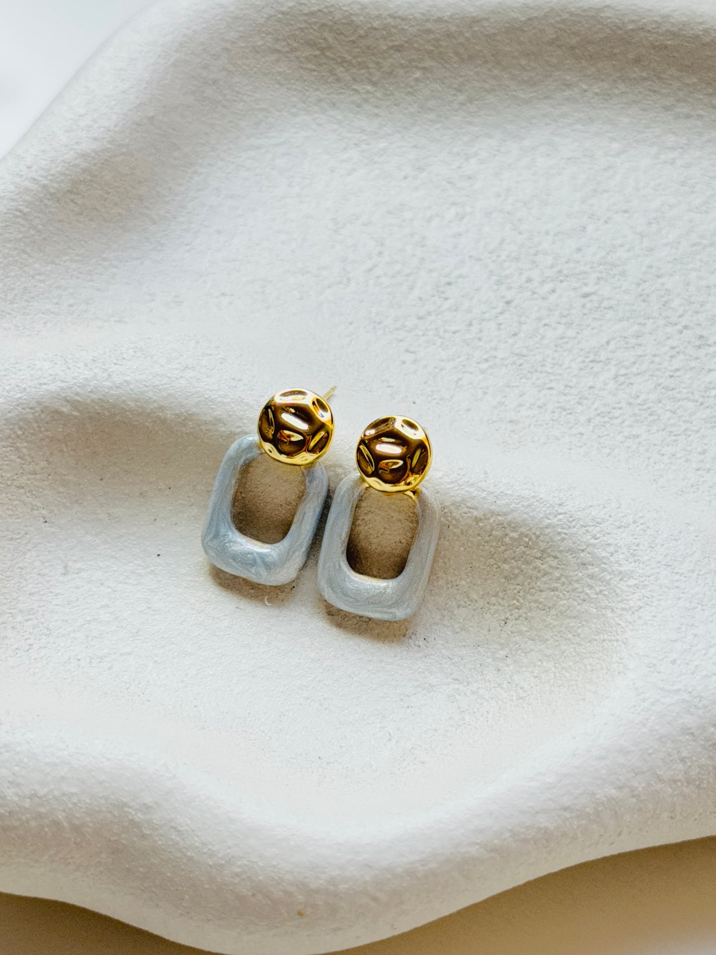 Square Modern Earrings