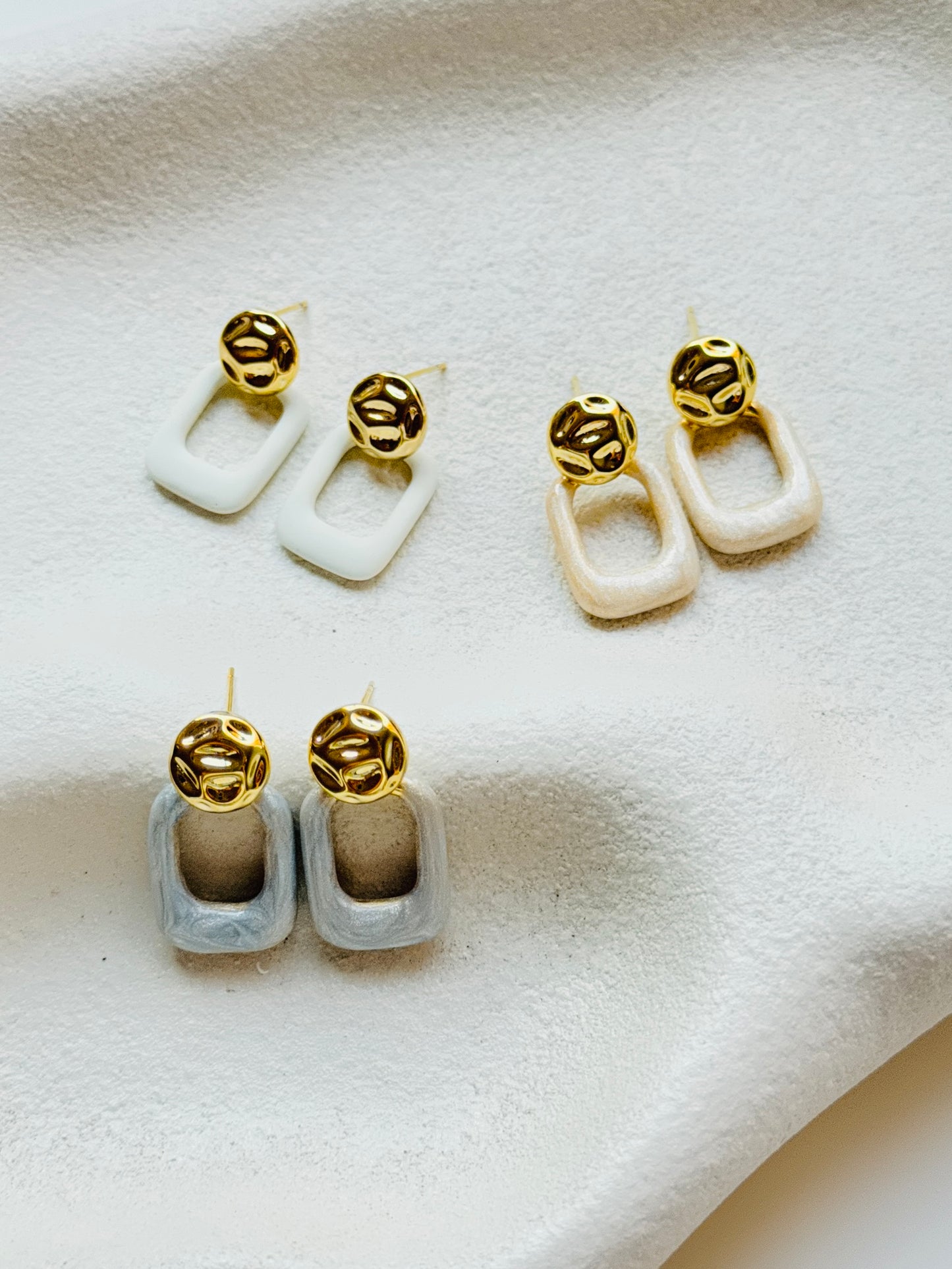 Square Modern Earrings