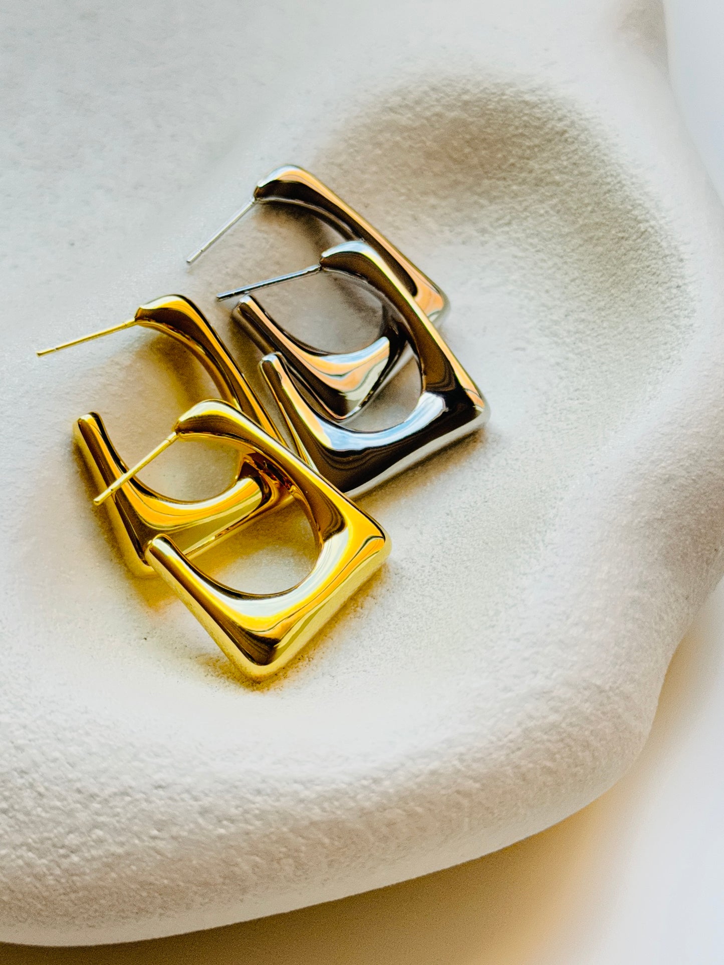 Square Hoop Earrings