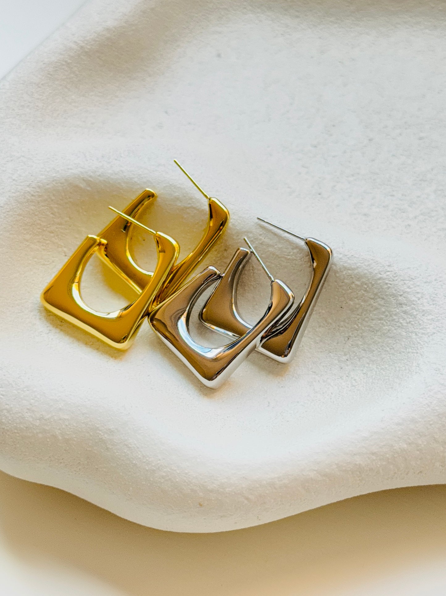 Square Hoop Earrings