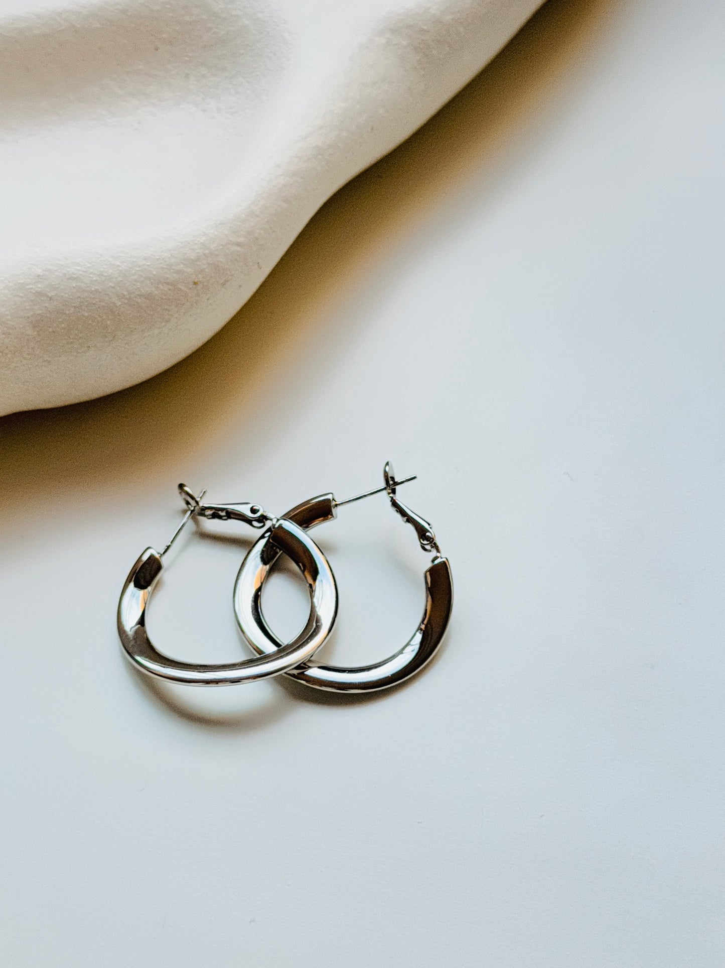 Plain Hoop Earrings