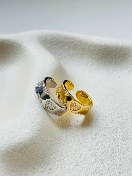 Couple Sweet Heart Rings