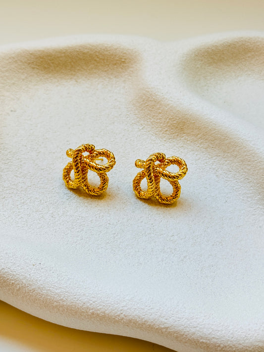 Flower Robe Earrings