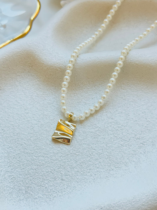 Rectangle Modern Necklace